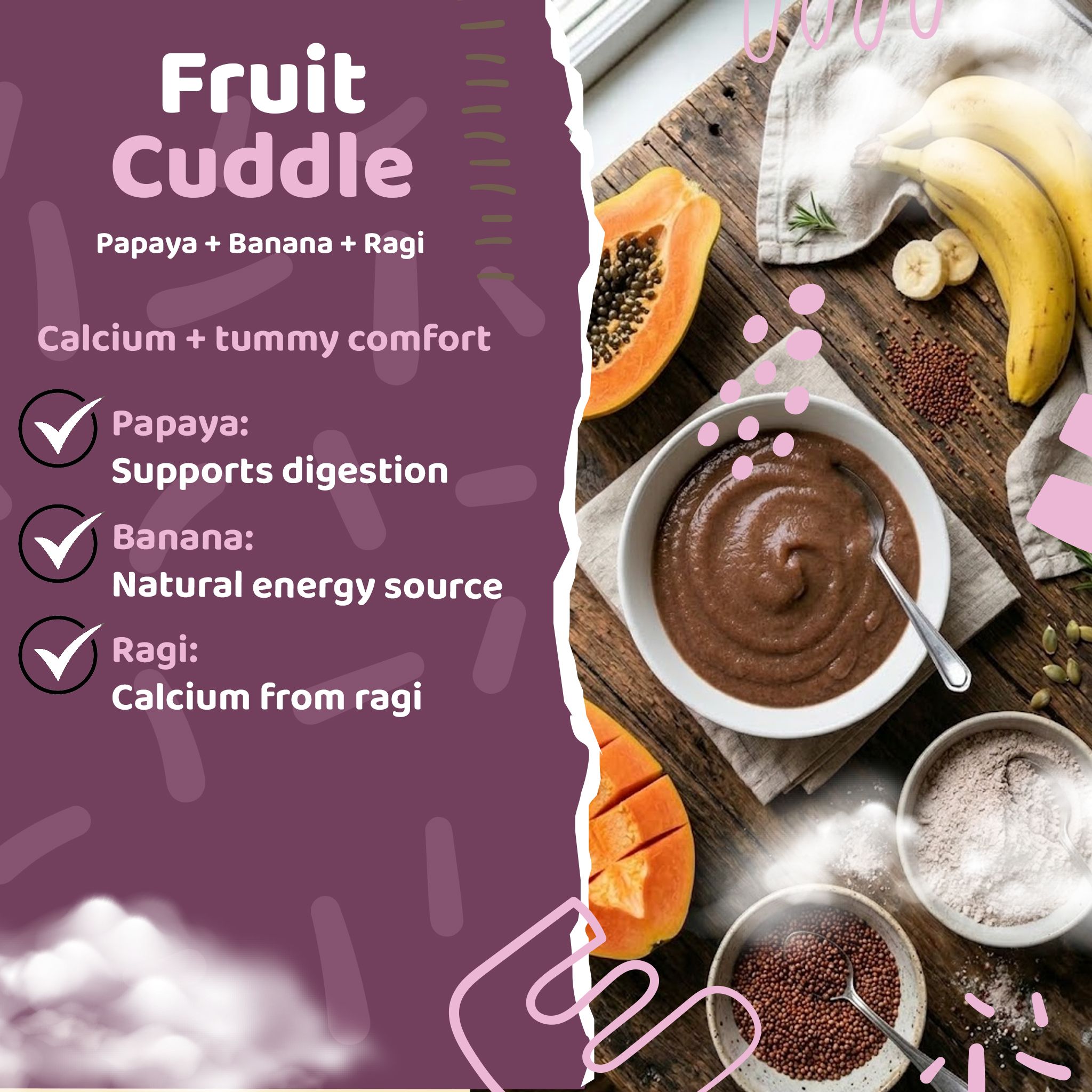 Fruit Cuddle inside