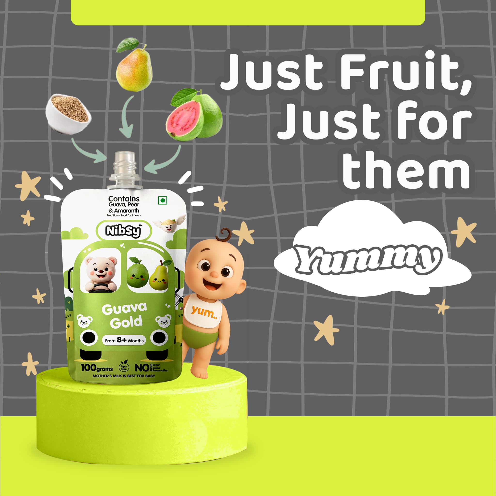 Just friuts in Guava Gold