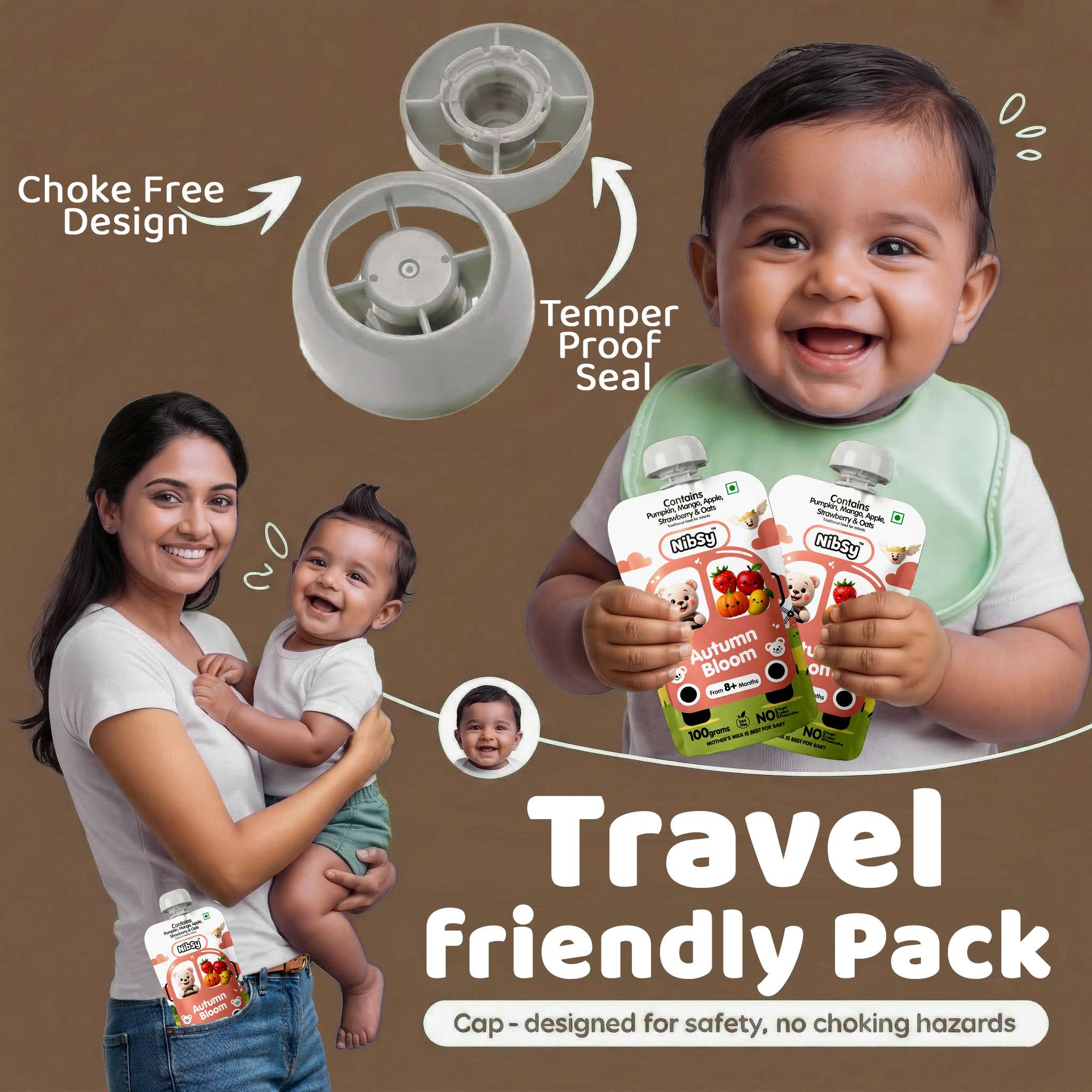 Travel Friendly Pack - Autumn Bloom