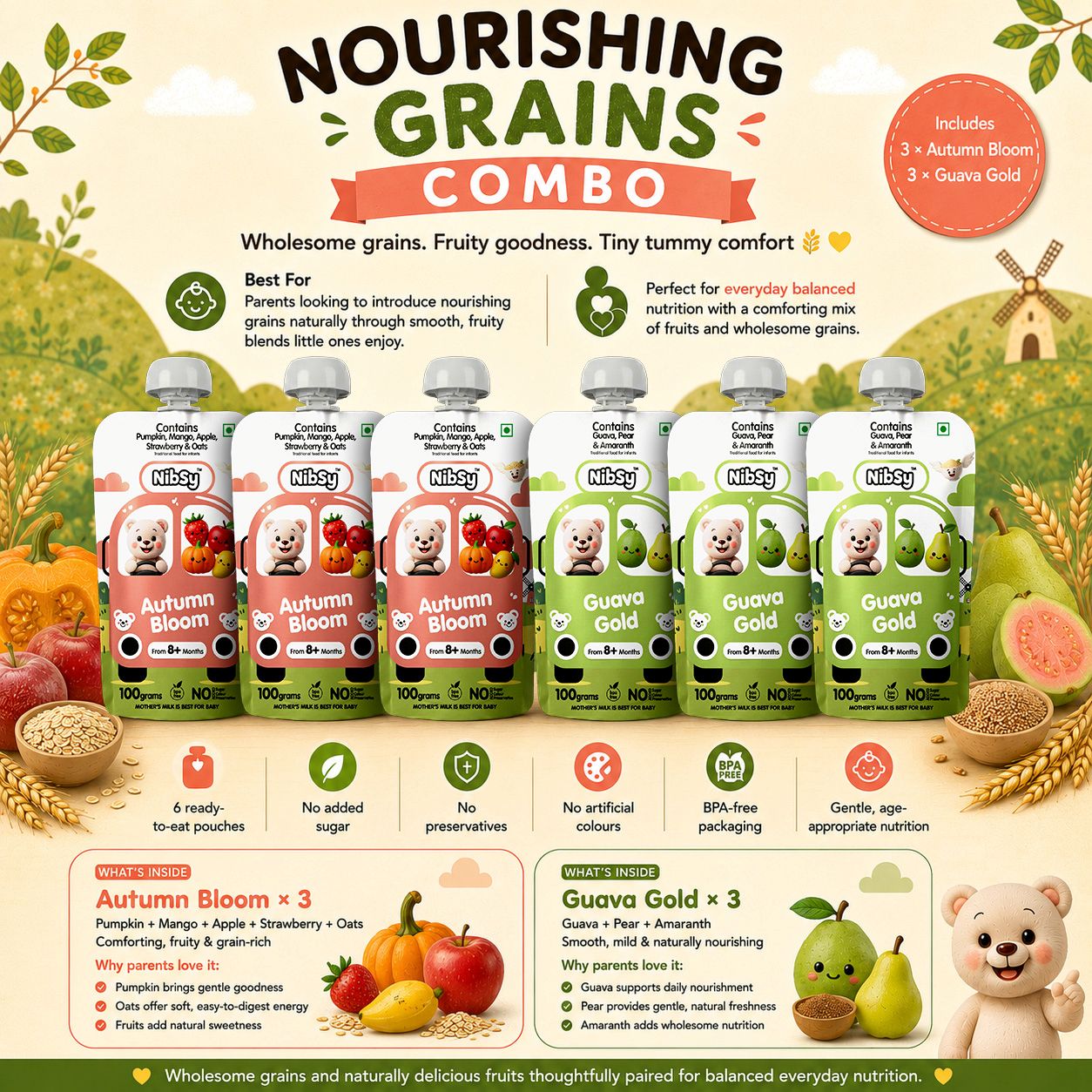 Nourishing Grains Combo Pack